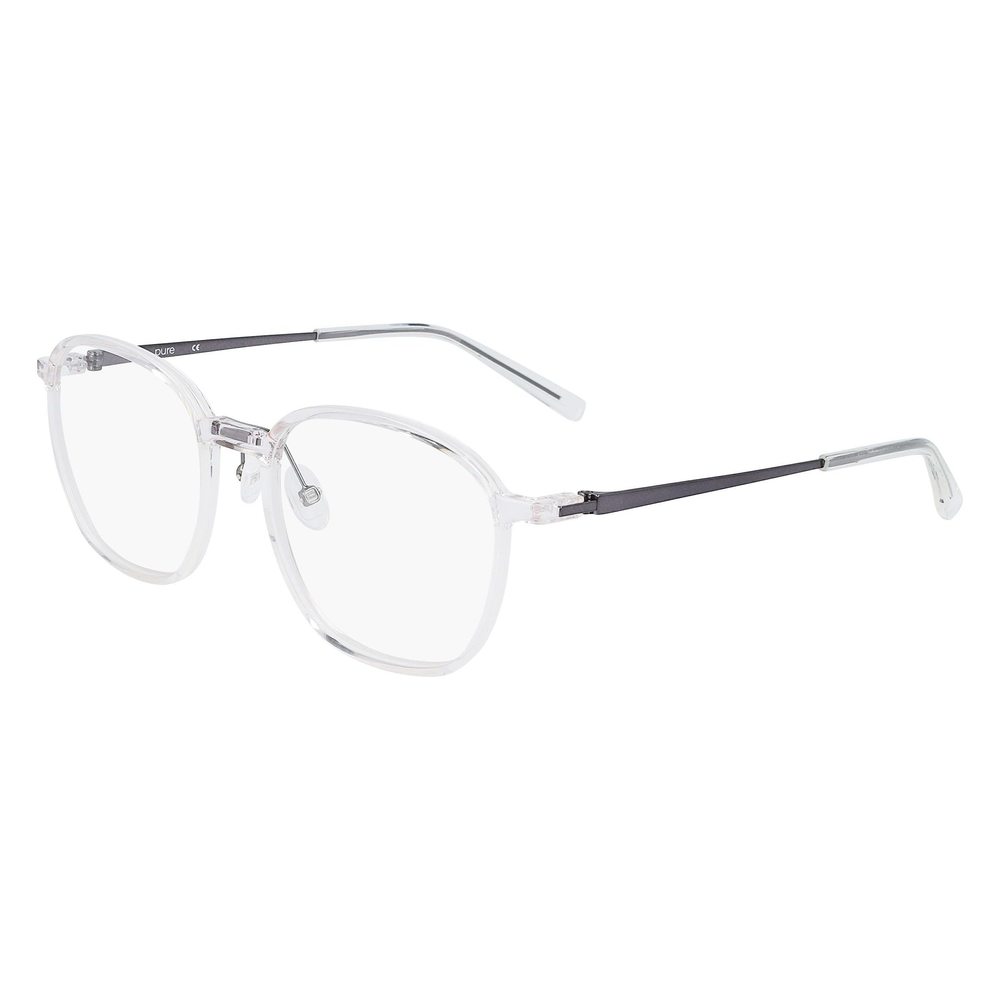 New AIRLOCK PURE P- 3012 971 Clear Crystal Eyeglasses 53/18/140